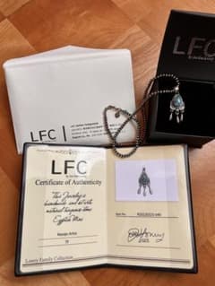 LFC ナバホ族 ターコイズ 証明書付き - メルカリ