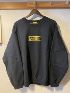 #FR2 caution ロゴ刺繍　トレーナーのサムネイル
