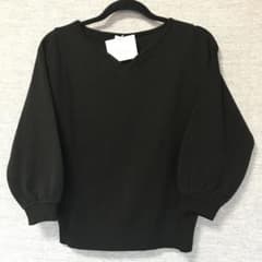 試着のみ☆パフスリーブニットのサムネイル