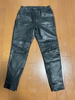定価11万 SUNSEA サンシー レザー フリマパンツ 2 初期 - メルカリ