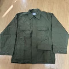 か*す様 軍物？ミリタリージャケット オリーブグリーン Sサイズのサムネイル