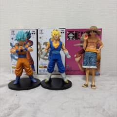 ドラゴンボール・ワンピース フィギュア 3体セット - メルカリ