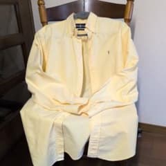 Ralph Lauren 長袖シャツ イエロー 15 1/2-33のサムネイル