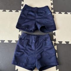 子供用 ネイビーショートパンツ 体操服 セット110のサムネイル