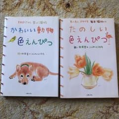色えんぴつ本　2冊セットのサムネイル