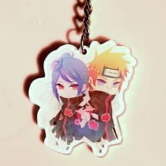 新品*NARUTO*アクリルキーホルダー*ペイン*小南のサムネイル