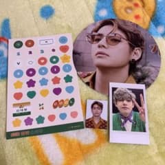 bts v テテ テヒョン シーグリ 2021 トレカ 証明写真 - メルカリ