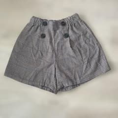チェック柄 ショートパンツ キュロットのサムネイル