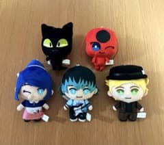 ミラキュラス レディバグ & シャノワール デフォルメぬいぐるみ Part2