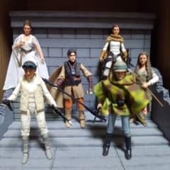 スターウォーズ ハズブロ ブラックシリーズ 6インチ レイア6種