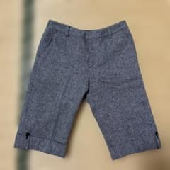 グレー　ツイードハーフパンツのサムネイル