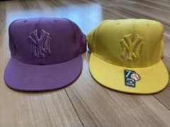 New York Yankees キャップ 2点セットアメリカニードルのサムネイル