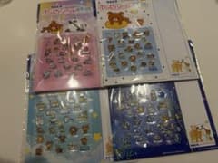 カルピス すみっコぐらし ぷっくりシール短冊 全4種セット リラックマのサムネイル