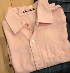 BROWNY STANDARD France Linen シャツ ピンク Sのサムネイル