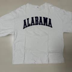 WEGO ALABAMA ロゴプリント Tシャツ ホワイトのサムネイル