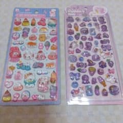 ぷくぷくシール　ぷっくりシール　2点セットのサムネイル