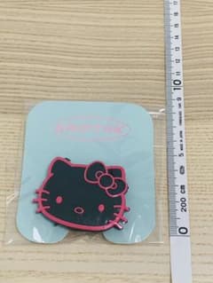 スマホグリップ　キティ(黒) キャラクターのサムネイル