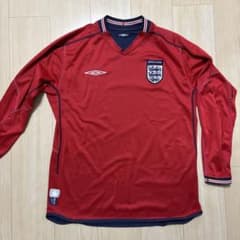 UMBRO England イングランド代表（アウェイ） 長袖 ユニフォーム