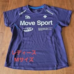 DESCENTE Move Sport 半袖レディースTシャツ Mサイズのサムネイル