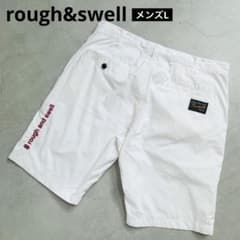 ラフアンドスウェル ハーフパンツ 白 Duckbills 裏メッシュ メンズL ラフアンドスウェル ハーフパンツ 白 Duckbills 裏メッシュ メンズL