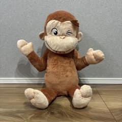 おさるのジョージ　ギガジャンボ　べろべろばあ　ぬいぐるみ