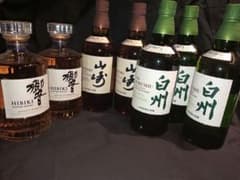 響2本・山崎2本・白州3本のセット(箱無し) - メルカリ