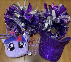 体育祭　文化祭　チアガール　マイリトルポニー　ポシェット　サンバイザー　星ピンのサムネイル