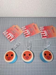 太鼓の達人 ドンッ!カッ!とお祭り騒ぎなキーホルダー 3個セットのサムネイル