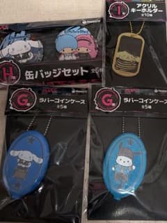 ハッピーくじ PUNKS Party 缶バッジ キーホルダー コインケースのサムネイル