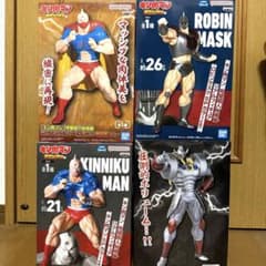 バンダイ キン肉マン 超人パワーシリーズ フィギュア 5体セット　当時物 キン肉マン フィギュア 4体セット 完璧超人始祖編 - メルカリ