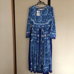 花柄 ロングワンピースのサムネイル