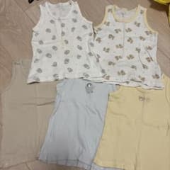 タンクトップ 肌着 ５枚セット 80サイズ