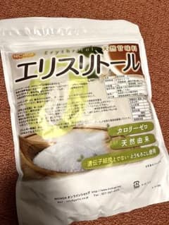 天然甘味料エリスリトール1kgのサムネイル