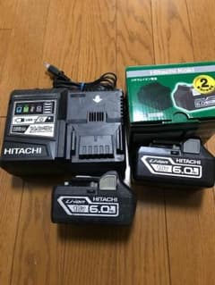 日立 18v6.0 電池セットのサムネイル