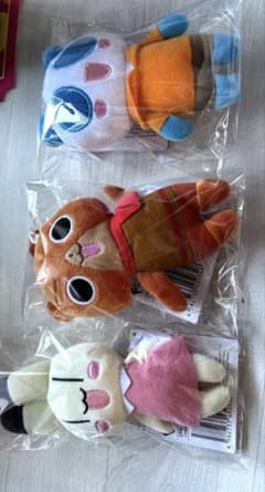 アニマル横町 ぬいぐるみセット イッサ　ケンタ