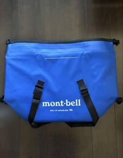 モンベル　ロールアップ クーラー バッグ　25L ブルーのサムネイル