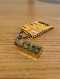 LEGO ゴールド ブロック キーチェーンのサムネイル