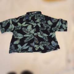 E hyphen world gallery PEACE 　アロハ シャツ　Fのサムネイル