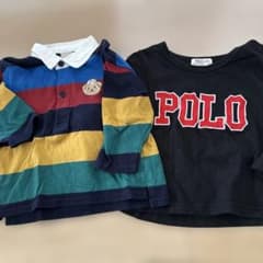 u*b様 petit main ポロシャツ 80、POLO Baby 長袖 Tシのサムネイル