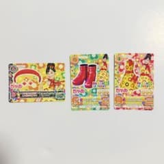 アイカツ スペシャルコラボ レトロクローバー 3枚セットのサムネイル