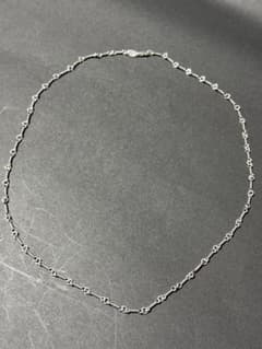 ツイストチェーンネックレス　50cm シルバー925のサムネイル