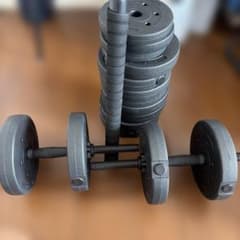 あ*る様 可変式ダンベル プレートセット トレーニングのサムネイル