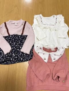 長袖トップス 3枚セット 80cmのサムネイル