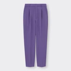 GU ストレッチテーパードパンツ 紫 purpleのサムネイル