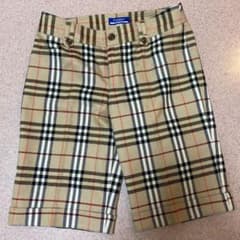 【美品】ノバチェック ハーフパンツ 良品 ウール　ダブル裾仕上げのサムネイル