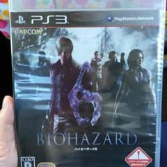 PS3 バイオハザード6 新品未開封のサムネイル