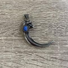 THE FLAT HEAD イーグルクロウ 銀縄 ラピスラズリ ネックレス THE FLAT HEAD イーグルクロウ 銀縄 ラピスラズリ ネックレス | Mercari