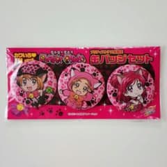 希少】プリキュア カワいろ パレット ぱんさーぴんく 缶バッジ