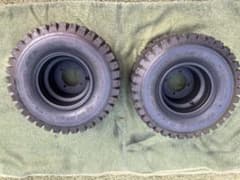 【送料込み】オフロードタイヤ 18x9.50-8 スチールホイール付きのサムネイル