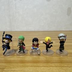 ワンピの実】ルフィ ゾロ サンジ サボ ロー セット - メルカリ